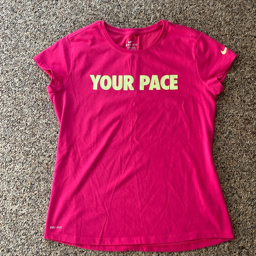 Nike “Your Pace … Or Mine” Dri Fit Tee